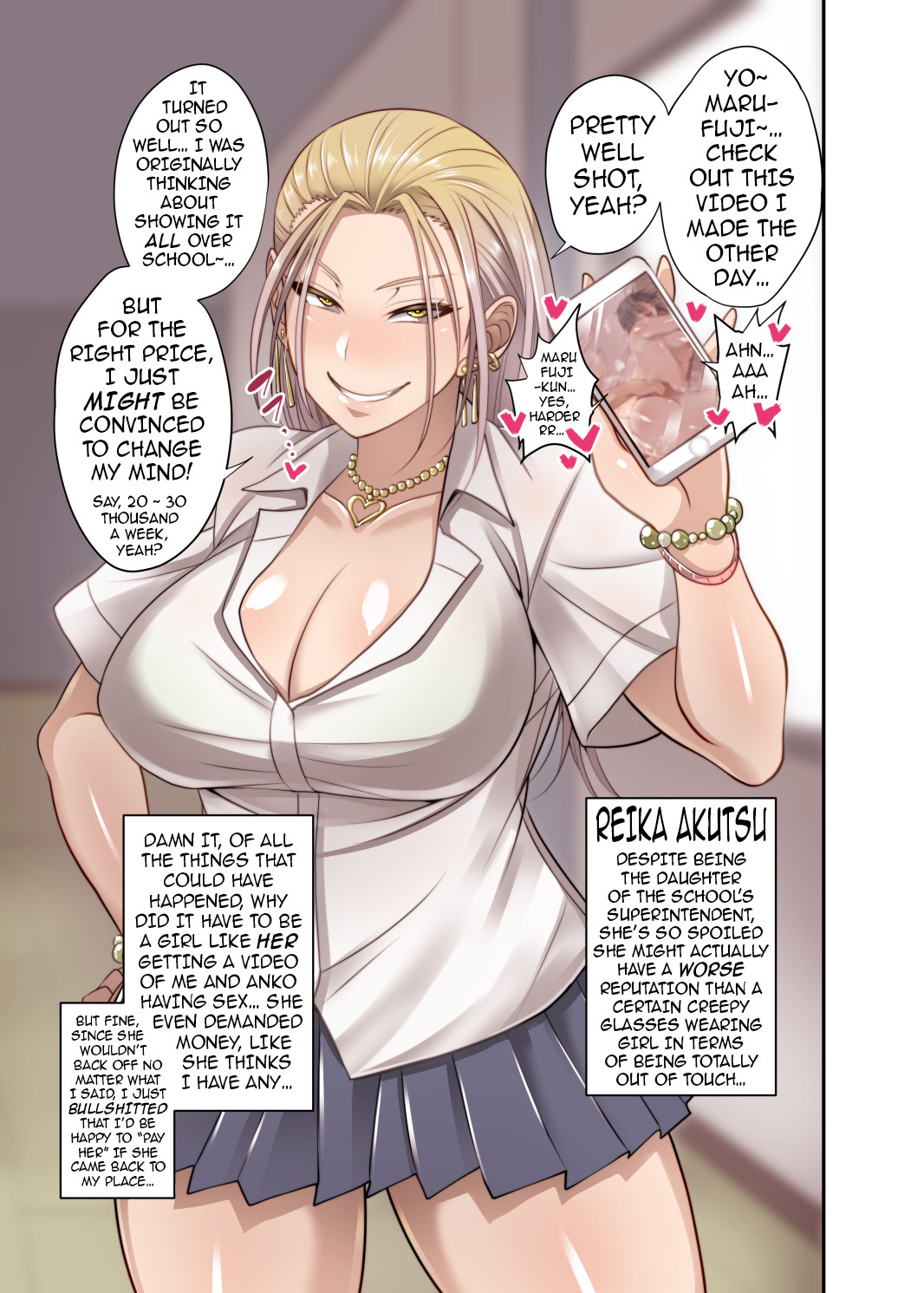 Hentai Manga Comic-The Creepy Glasses Girl-Read-18